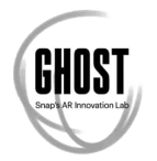 a logo of Ghost, the Innovation Lab of Snap AR